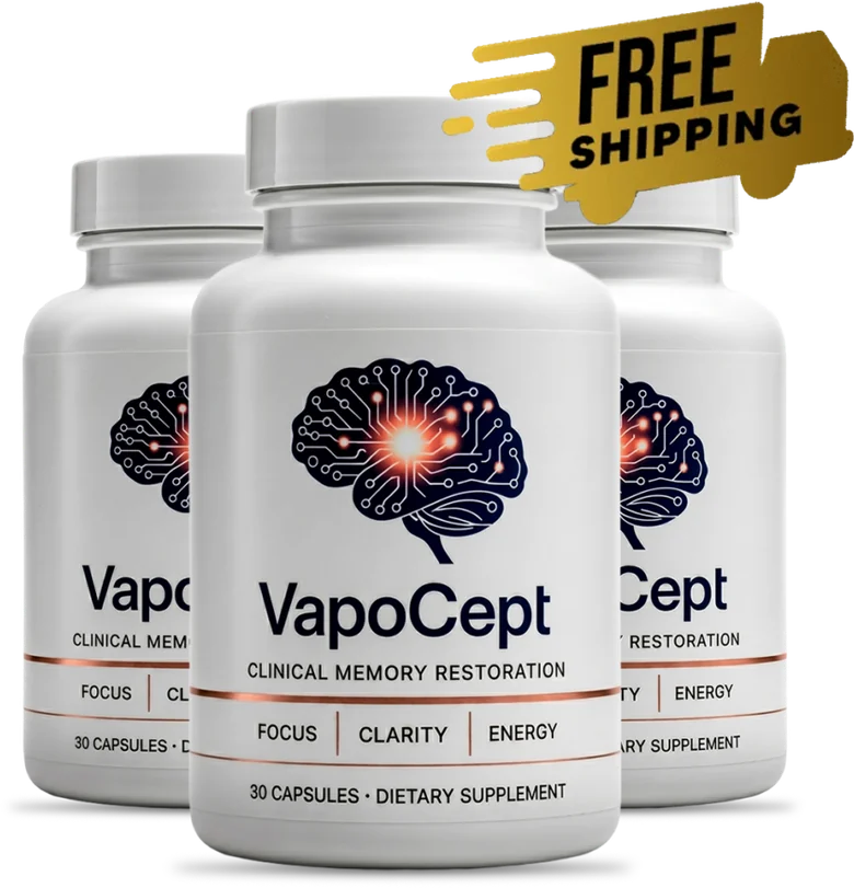 VapoCept circulation-support capsules three-bottle package